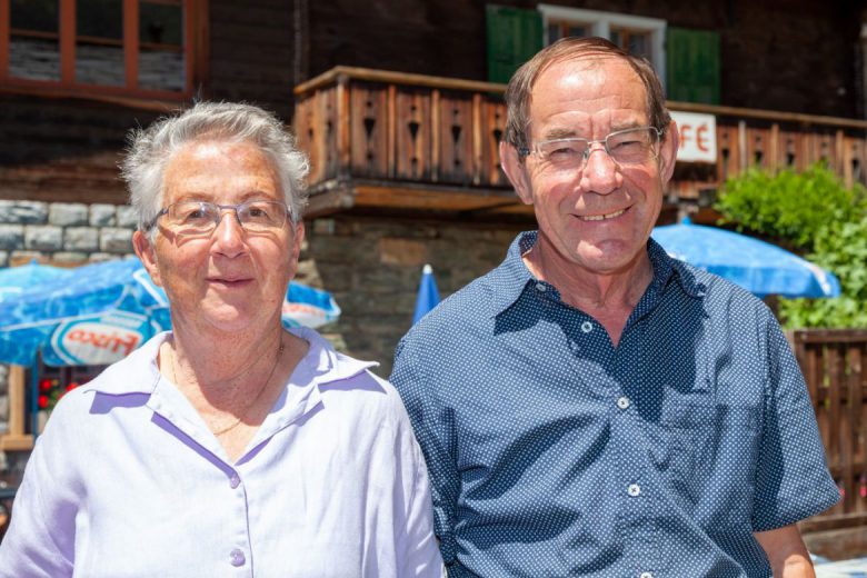 Photo: Portrait de Françoise et Gabi.