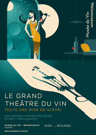 Affiche: Le Grand Théâtre du Vin.